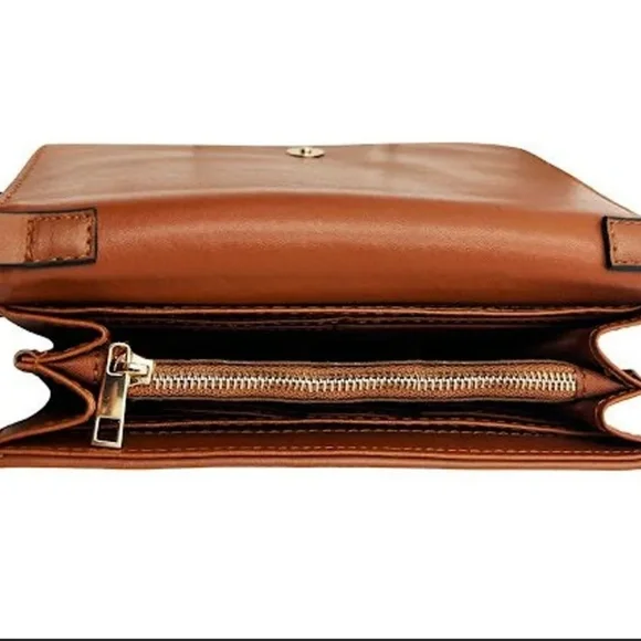 Valentino Orlandi Status Print crossbody with VO hardware! NWT! - Picture 4 of 5